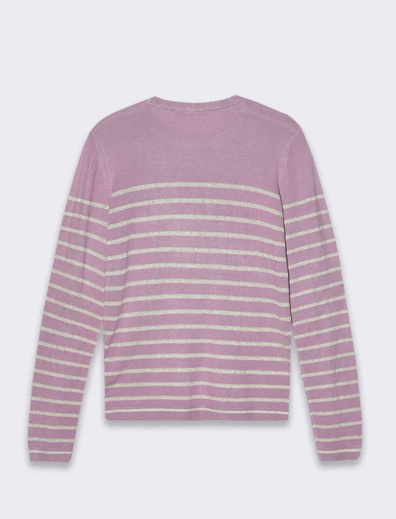 Maglia manica lunga da donna - Lilla