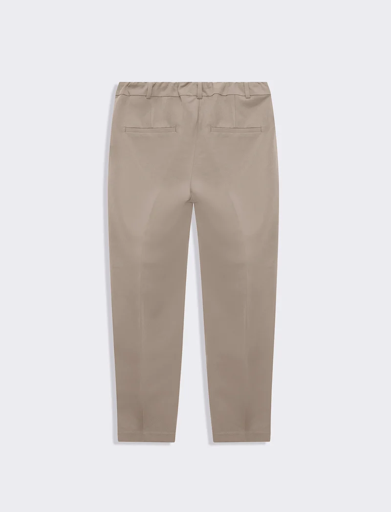Pantalone basico da donna - Sabbia