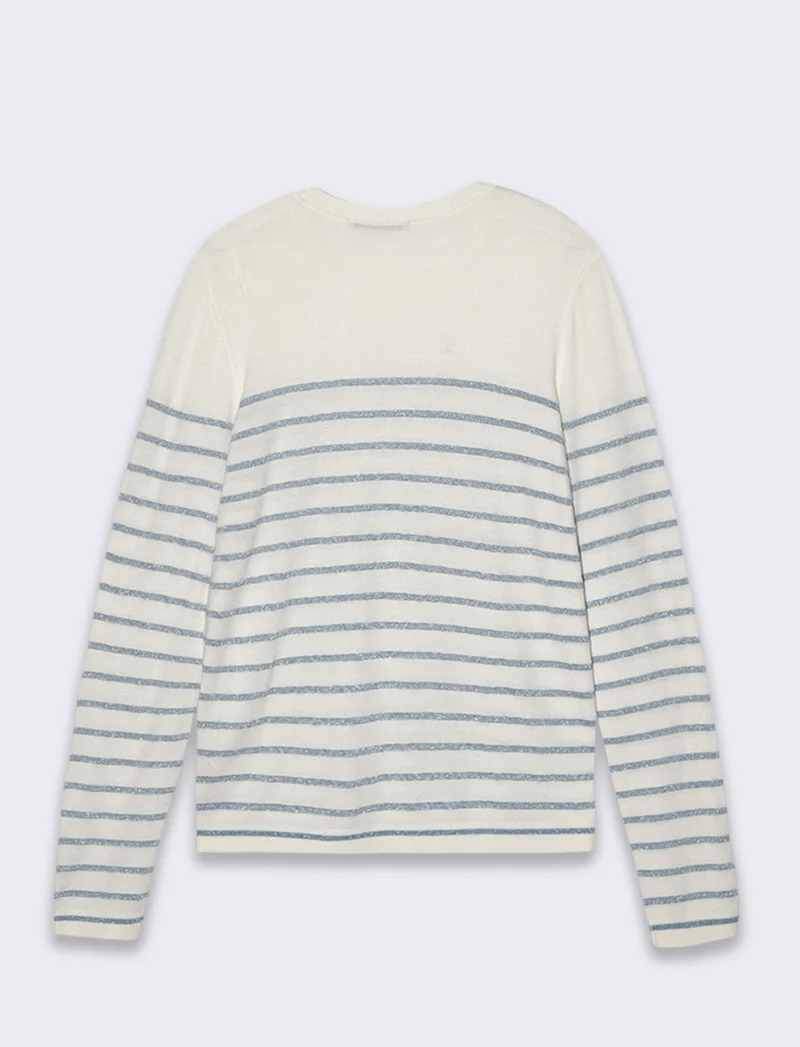 Maglia manica lunga da donna - Denim