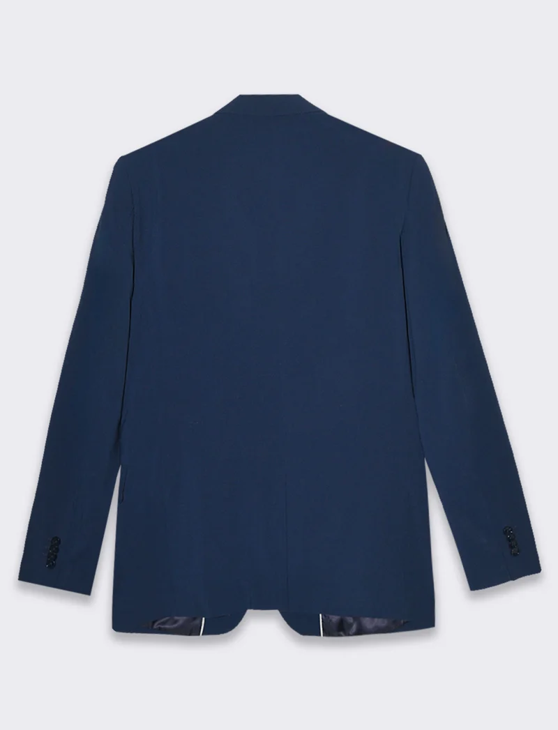 Blazer da completo formal fit da uomo - Blu