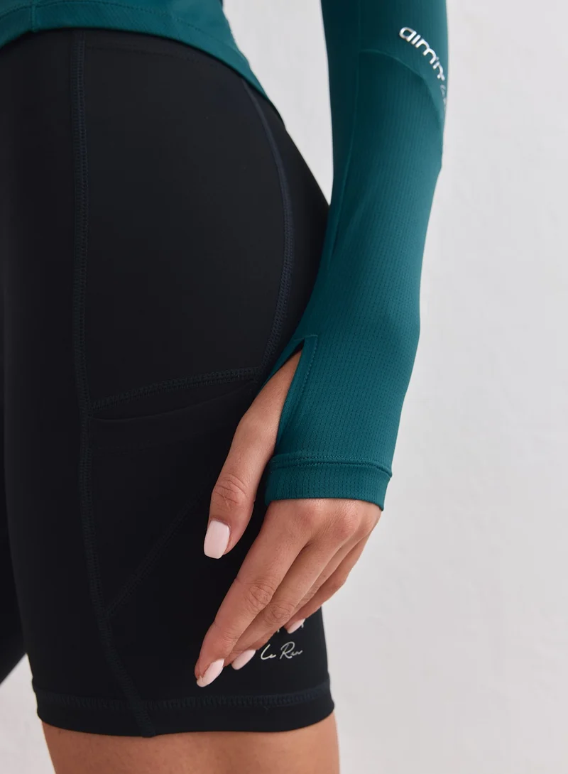 Lagoon Running Zip Long Sleeve