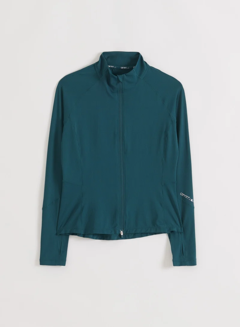 Lagoon Running Zip Long Sleeve