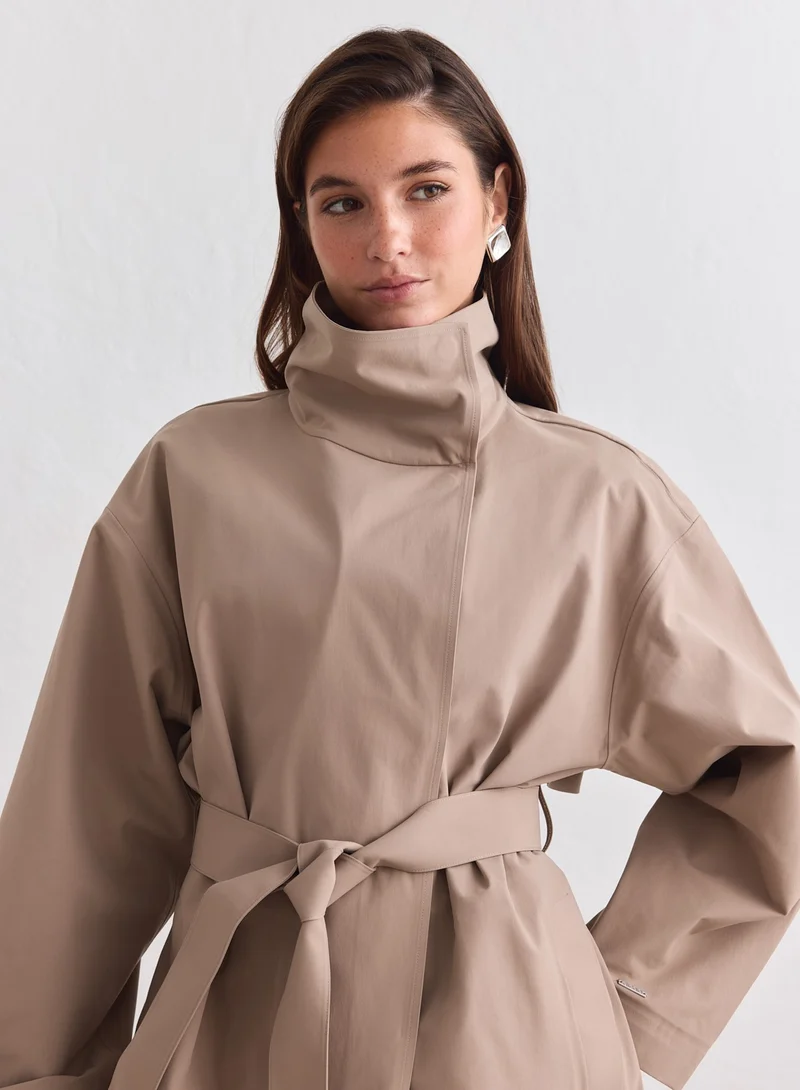 Espresso Waterproof Coat