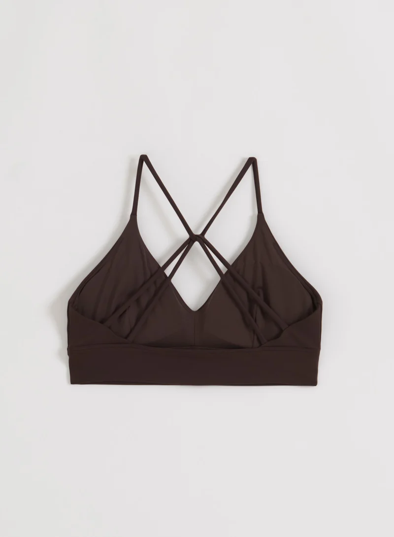 Chocolate Sense Strap Bra