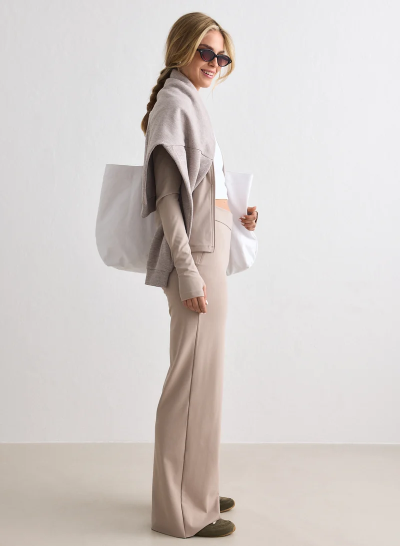 Dark Clay Sense Tall Pants