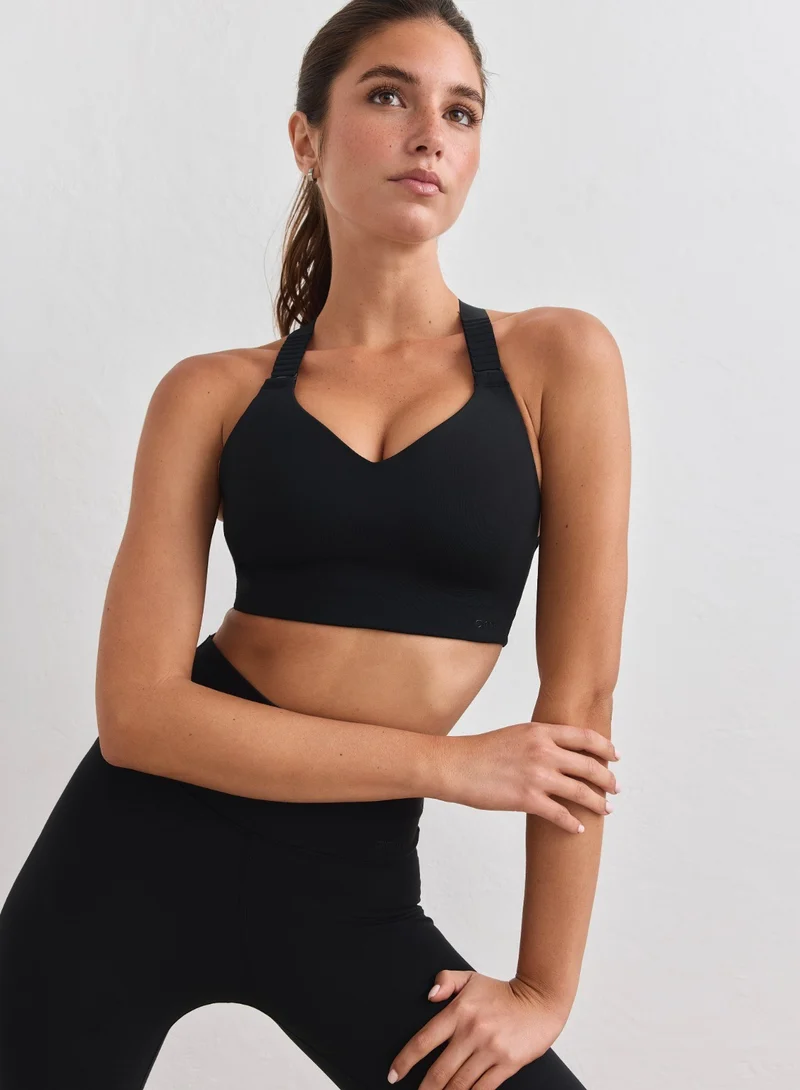Black Essential Sports Bra
