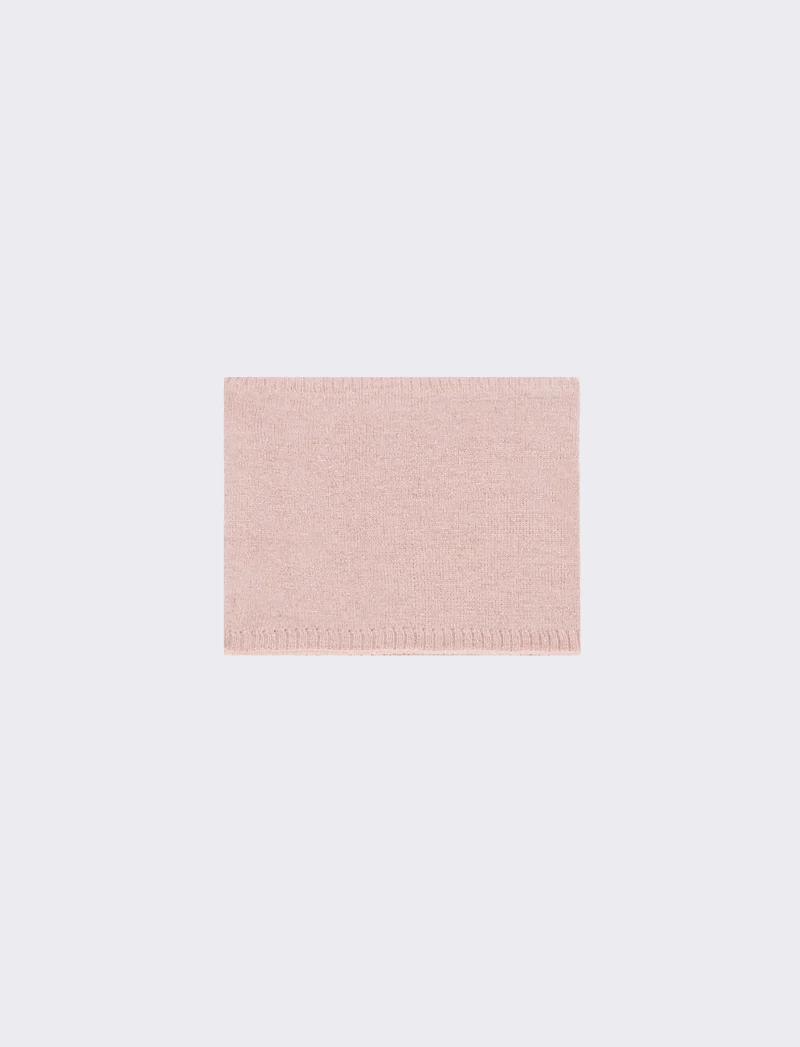 Collo bambina con lettera paillettes - Var 4