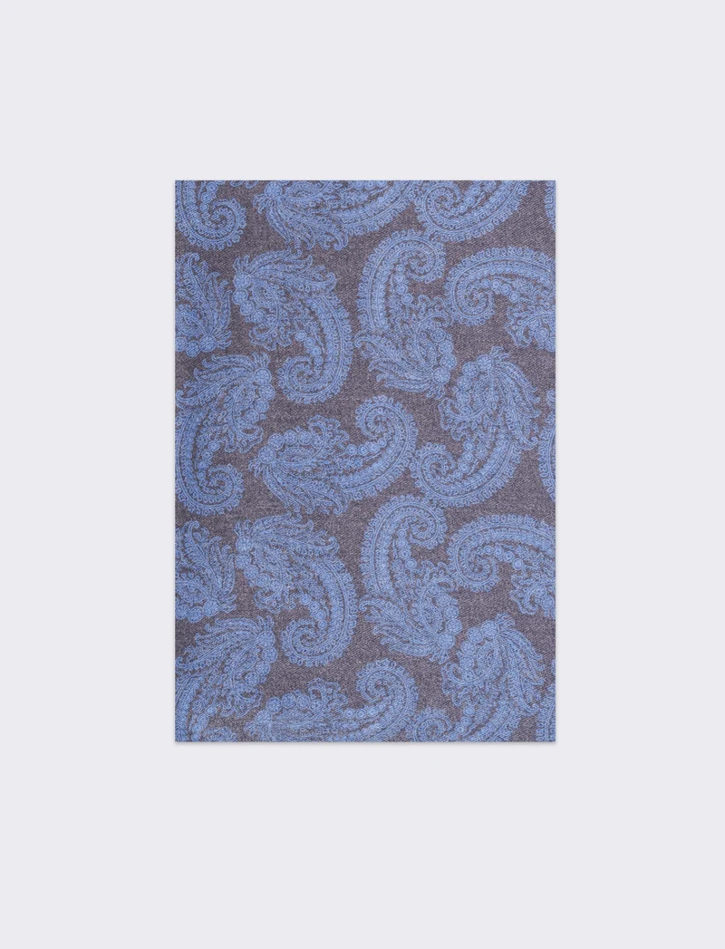 Foulard paisley donna - Denim
