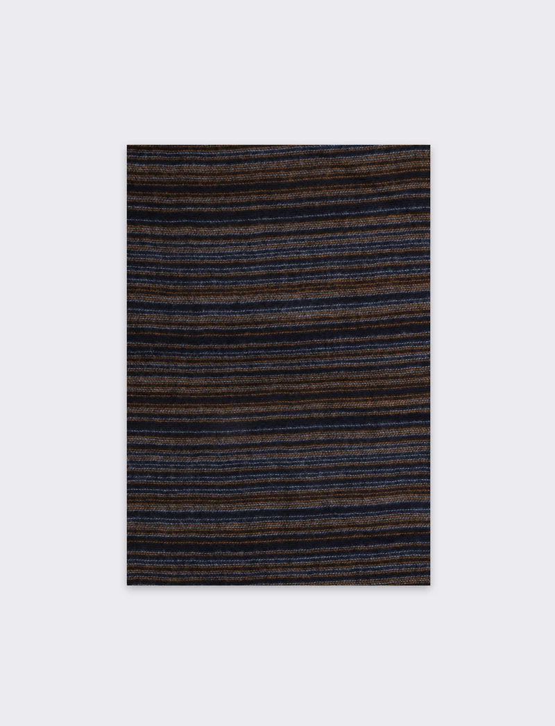 Foulard uomo millerighe - Blu