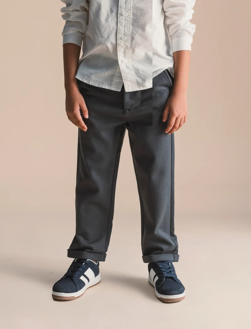 PANTALONI COMFORT - Grigio