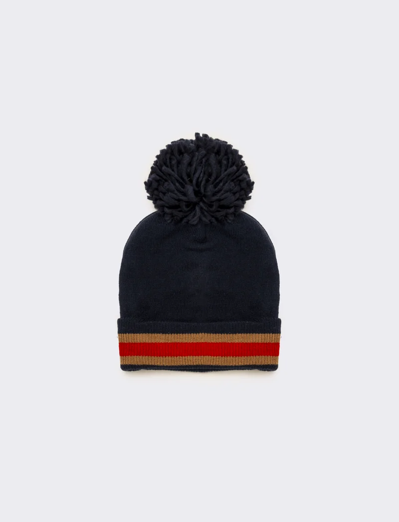 Cappello uomo vari soggetti natalizi - Blu