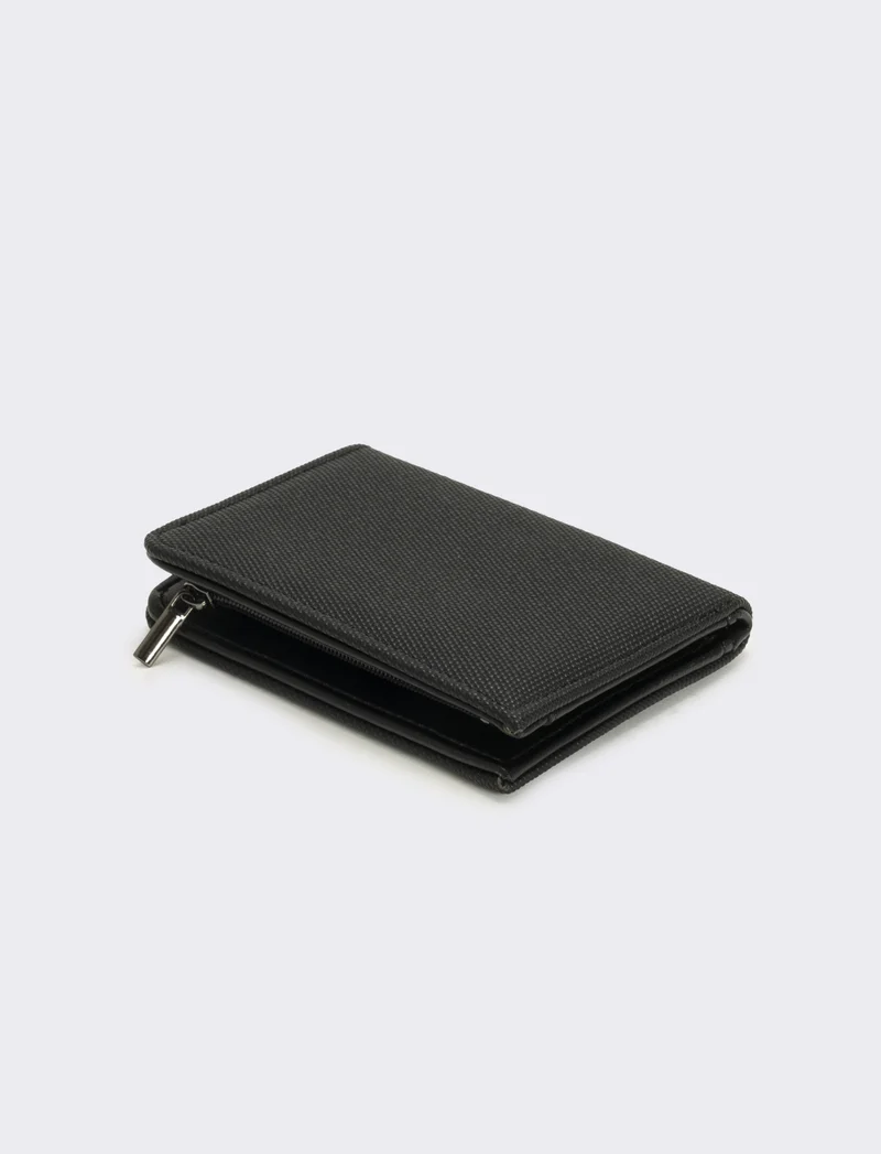 Portafogli uomo gommato - Nero