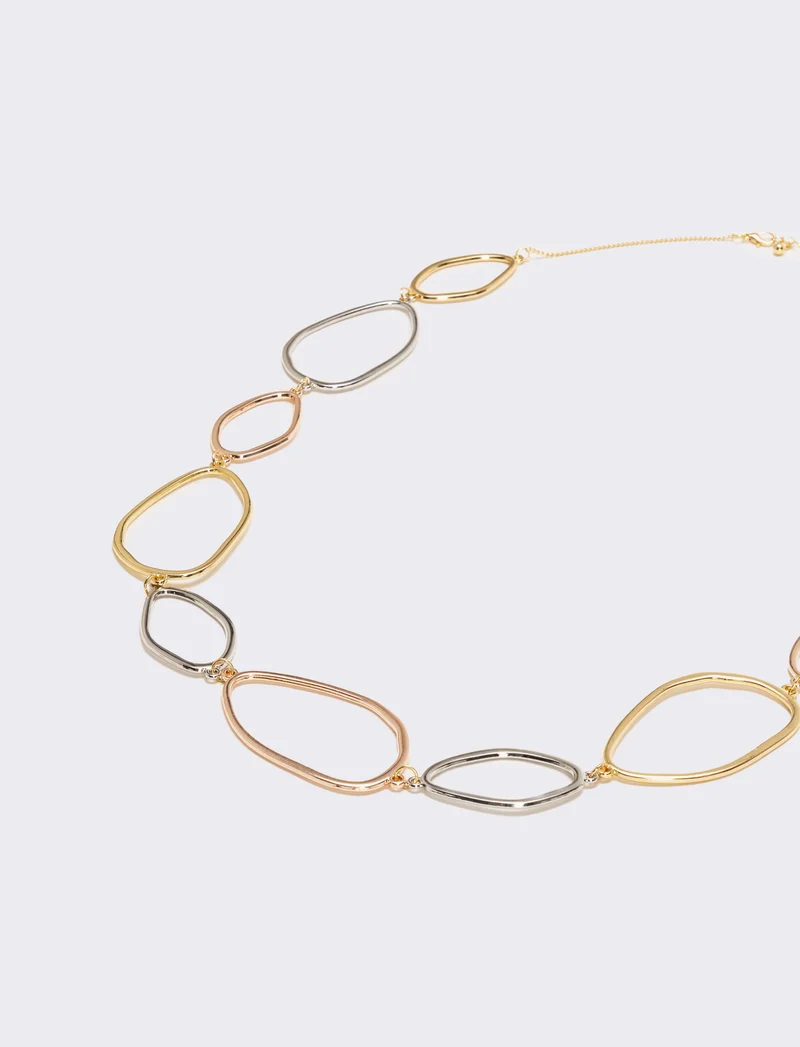 Collana ovali multicolor - var 1