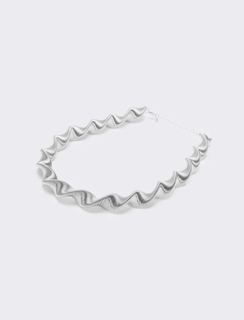 Collana torciglione snake - Argento