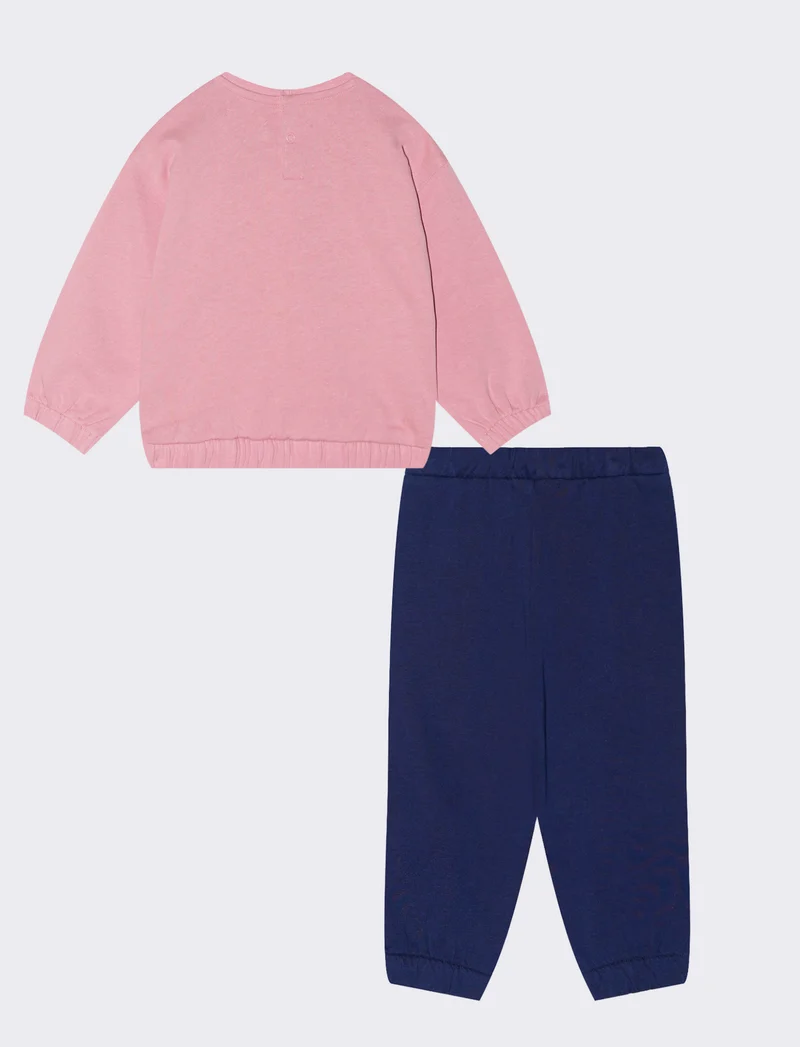 COMPLETO FELPA E PANTALONI - Rosa