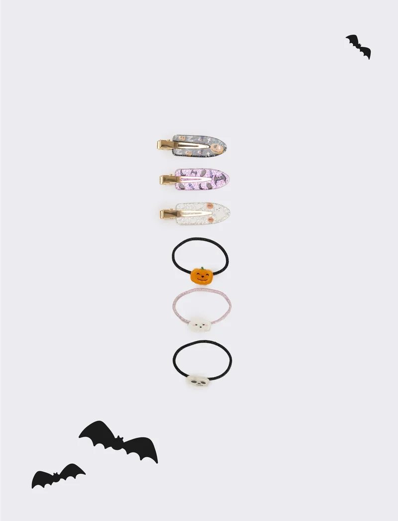 Clic clac halloween soggetti assortiti - Nero