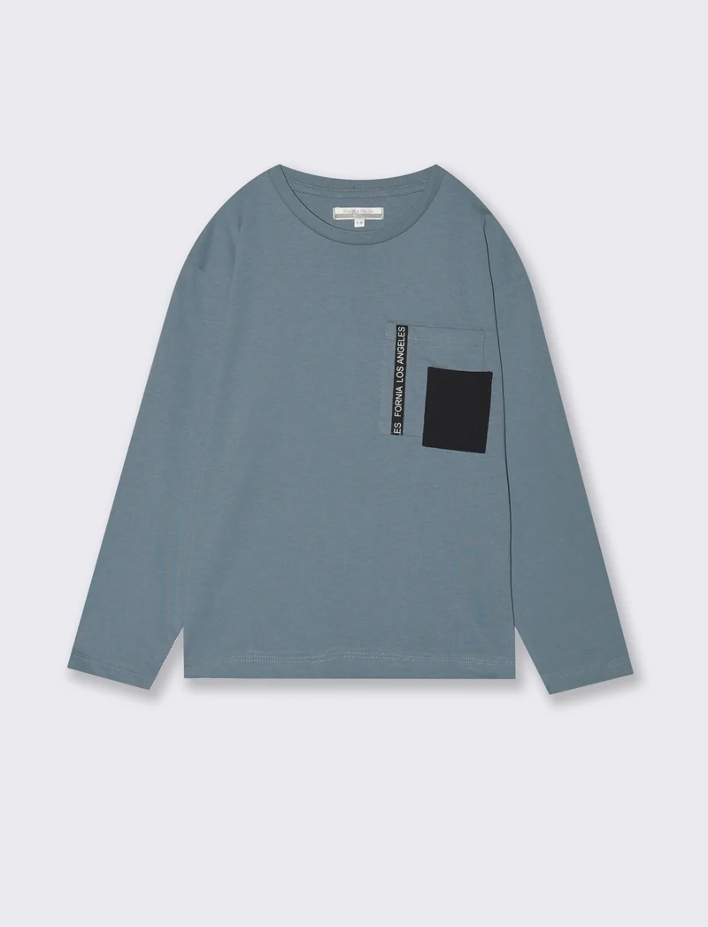 T-shirt DOPPIO TASCHINO - Avion
