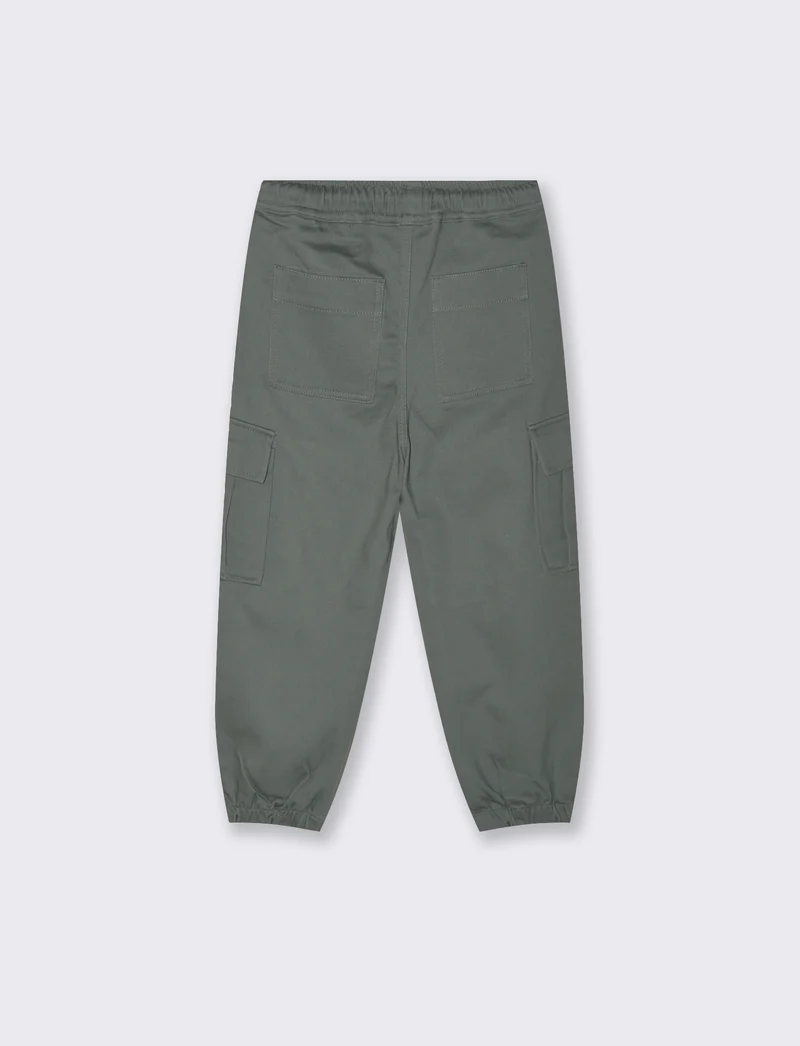 Pantaloni cargo - Verde militare