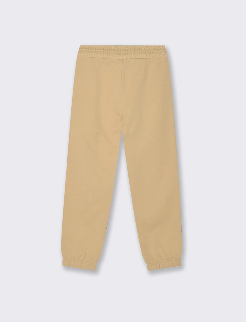 JOGGER in felpa - Beige