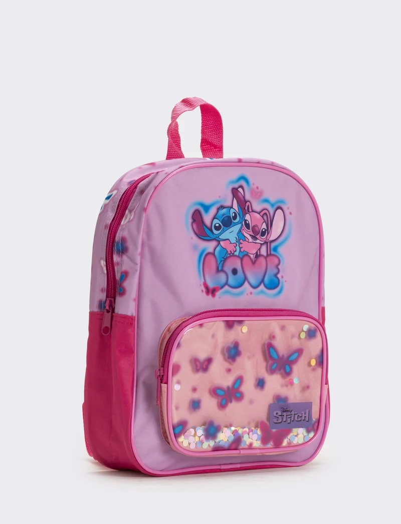 Zaino girl con tasca - Fuxia