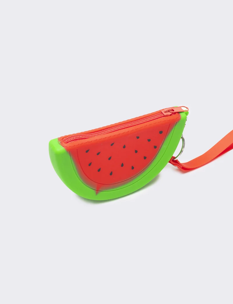 Portamonete bambina soft fruit - Verde