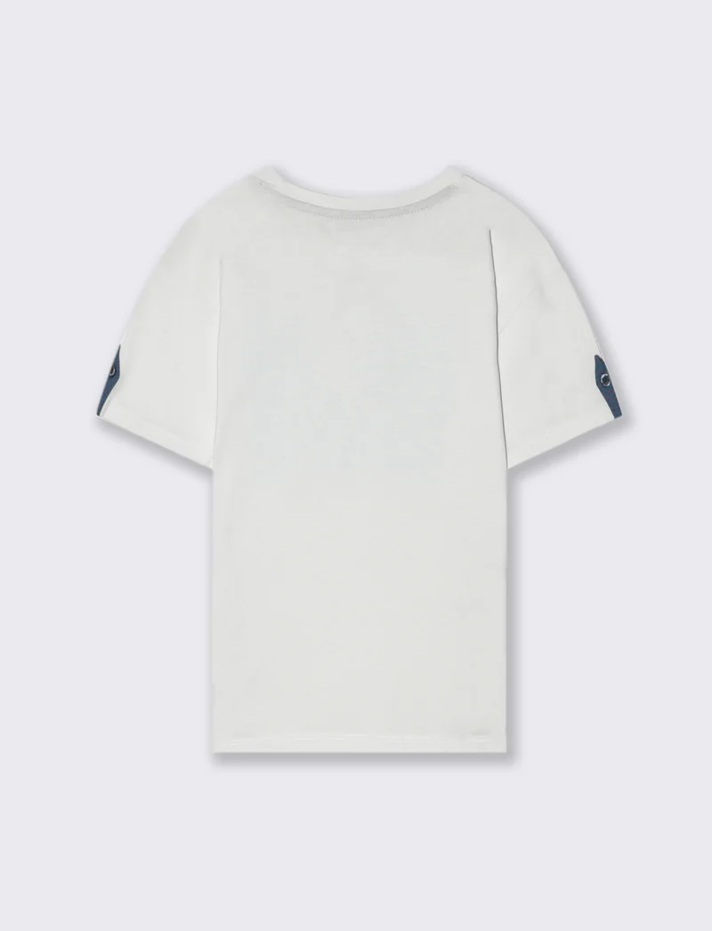 Canotta da bambino con stampa - Bianco sporco