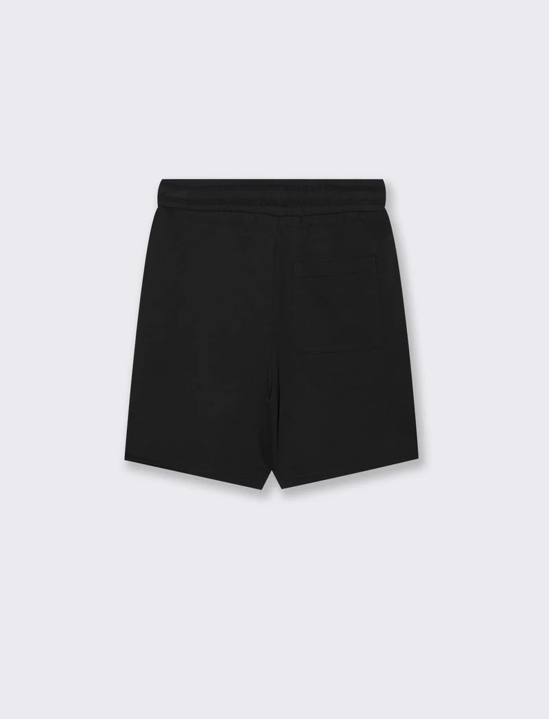 Bermuda in felpa da bambino - Nero