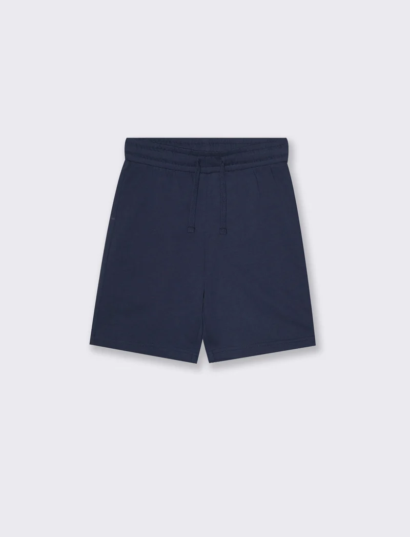 Bermuda in felpa da bambino - Blu