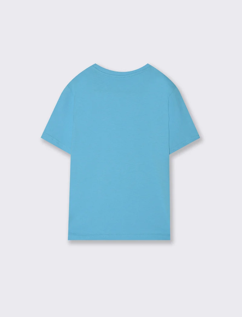 T-shirt personaggi DC Comics da bambino - Azzurro