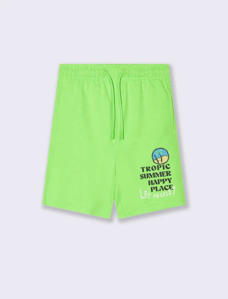 Bermuda fluo da bambino - Verde
