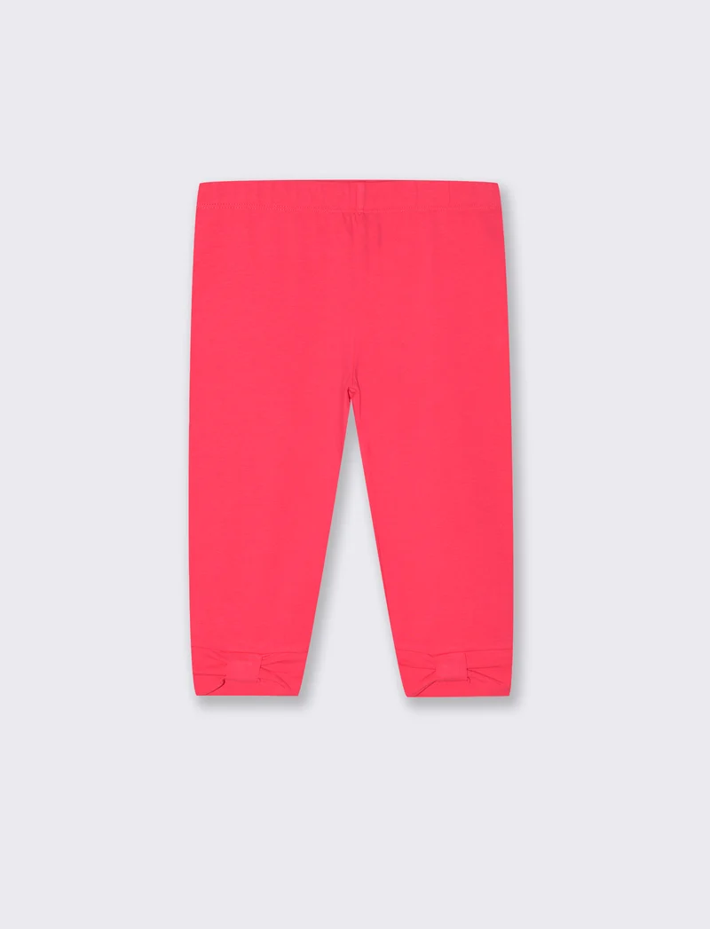 Leggings corto da bambina - Fuxia