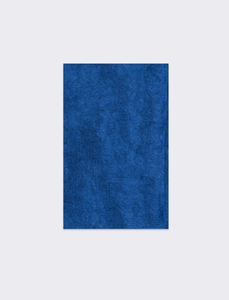 Foulard donna organza - Blu