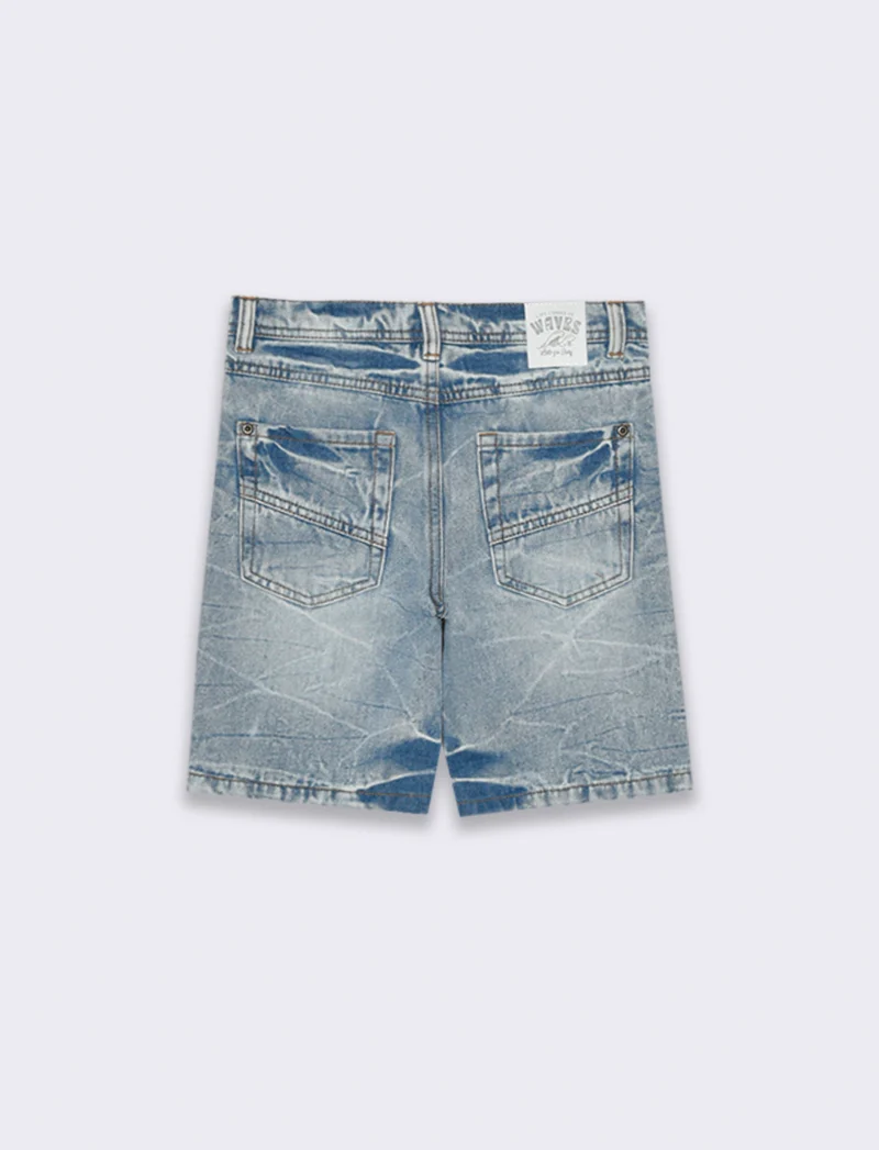 Cargo in denim da bambino - Denim chiaro