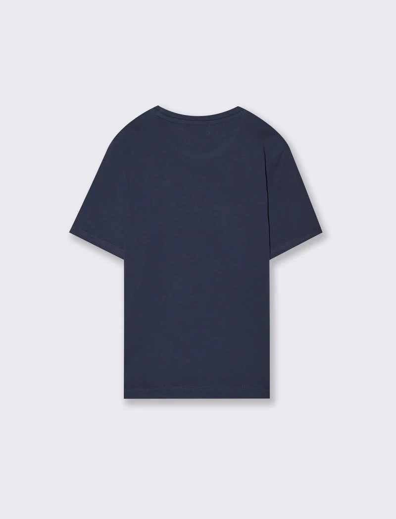 T-shirt mezza manica da bambino - Blu