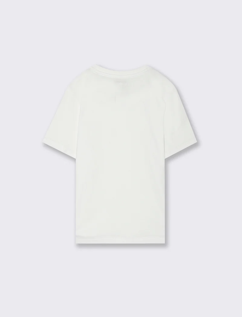 T-shirt mezza manica da bambino - Bianco