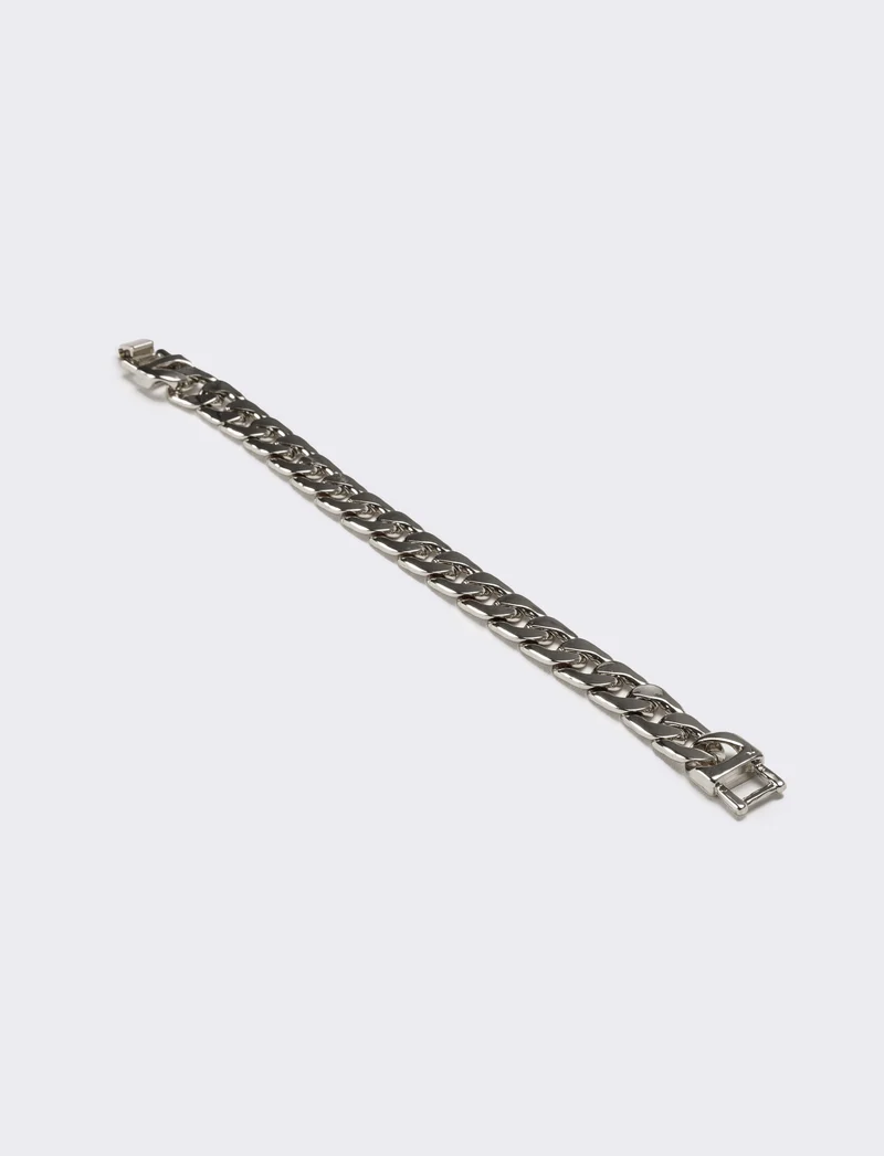 Bracciale uomo catena larga - Argento