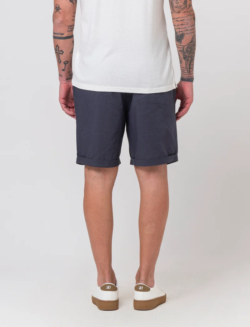 Bermuda jogger tessuto slub da uomo - Avion