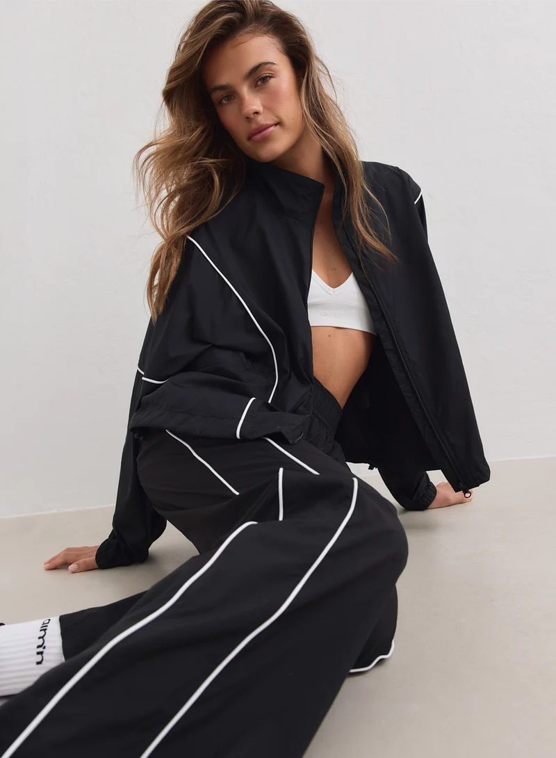 Black Balance Windstopper Tracksuit Jacket