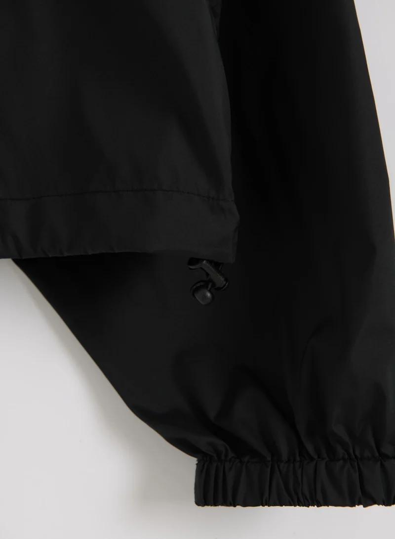 Black Balance Windstopper Tracksuit Jacket