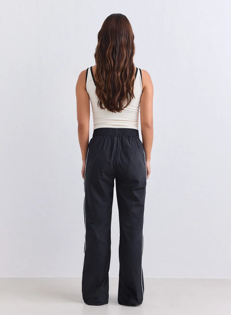 Black Balance Tracksuit Pants