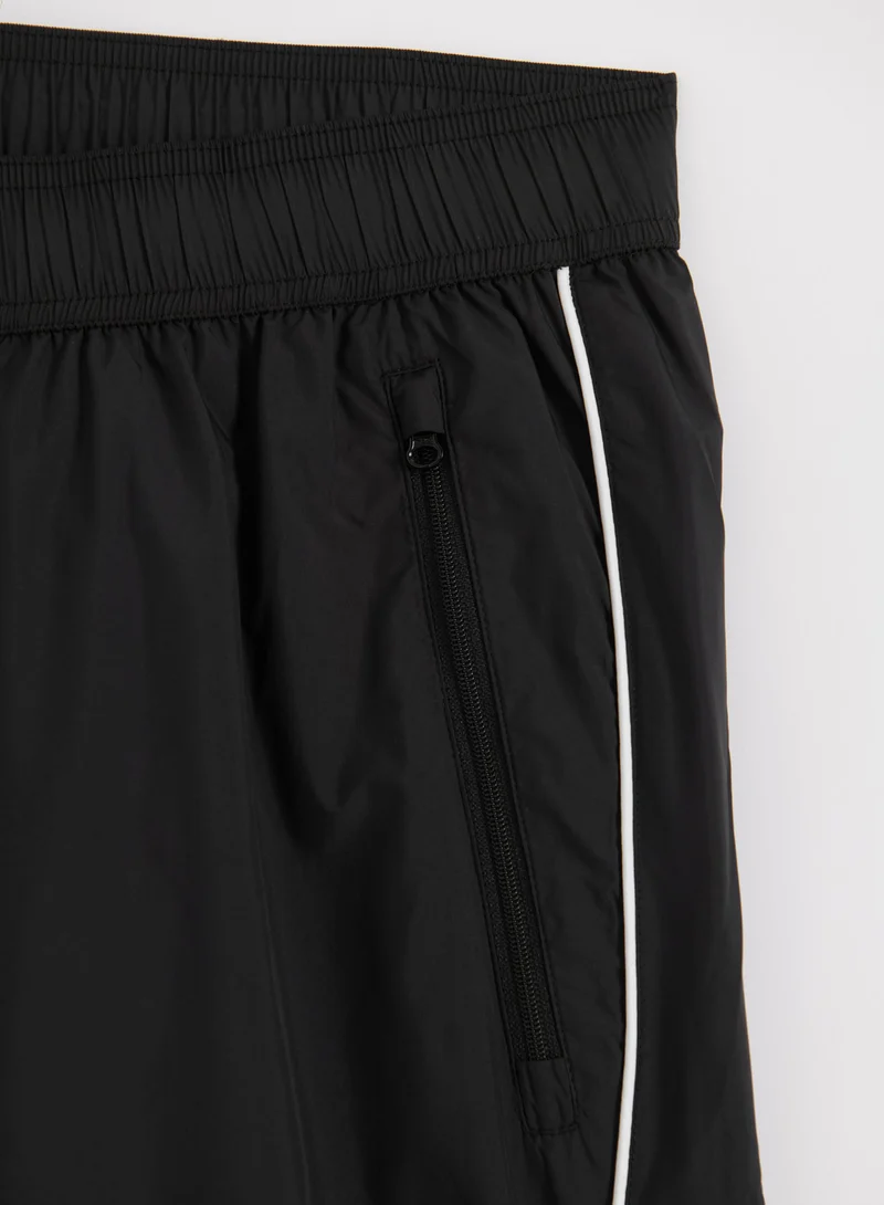 Black Balance Tracksuit Pants