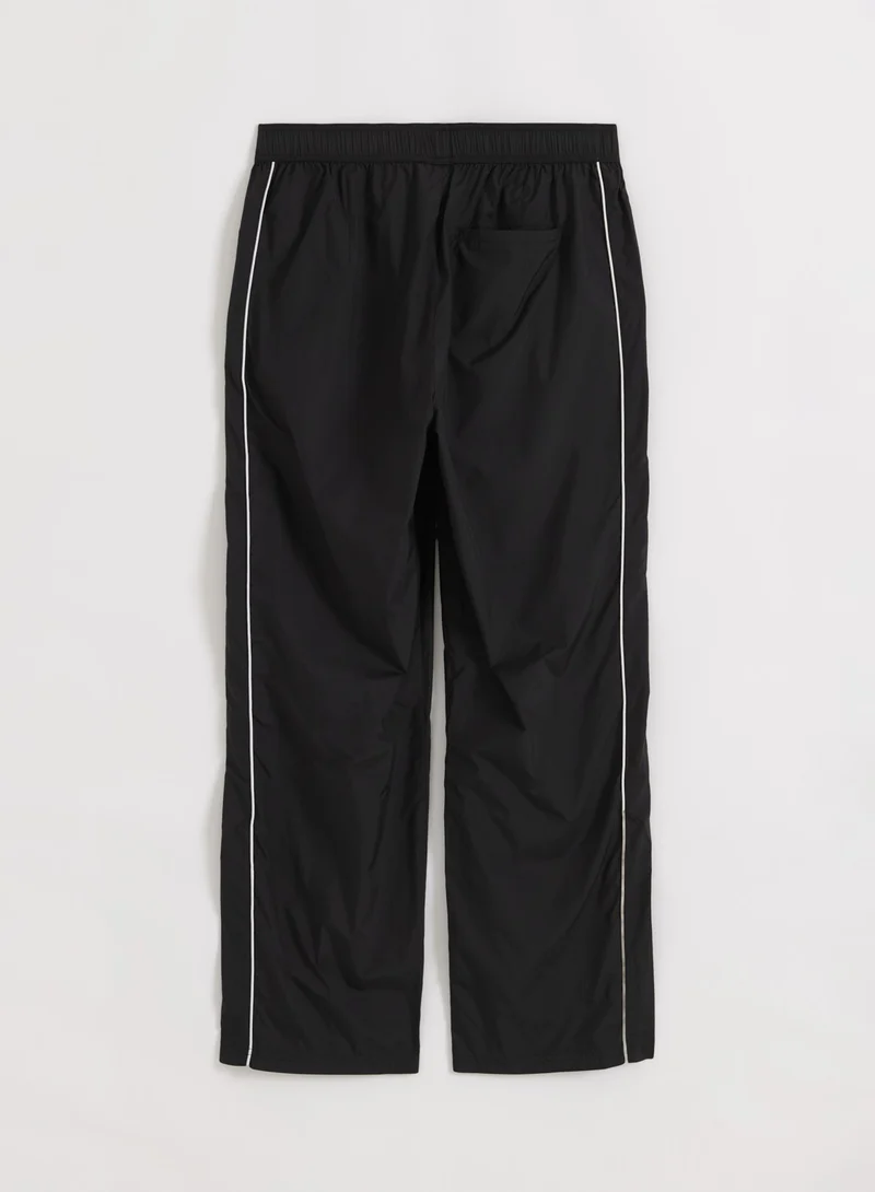 Black Balance Tracksuit Pants