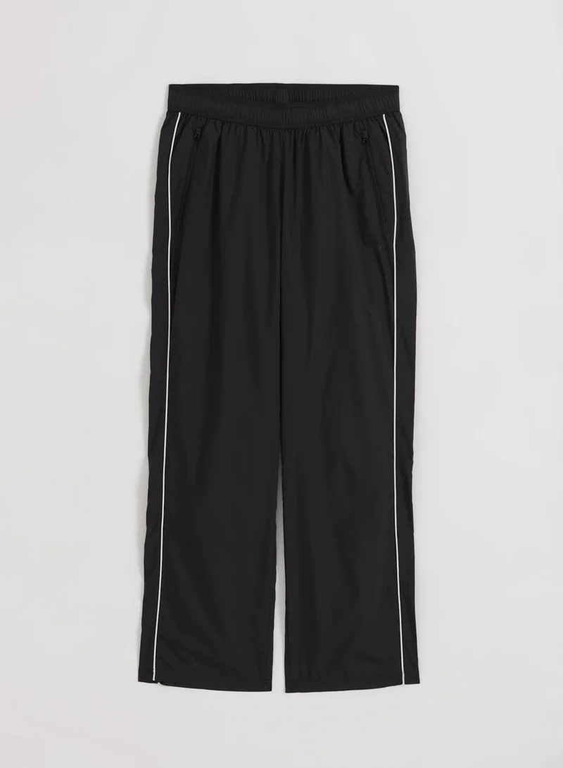 Black Balance Tracksuit Pants