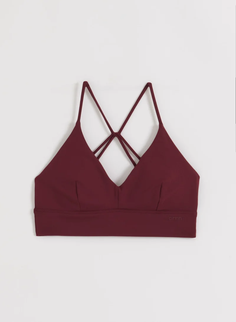 Merlot Sense Strap Bra
