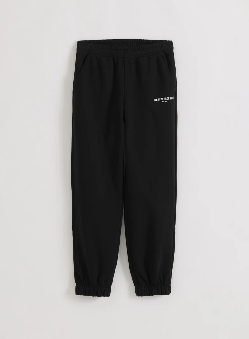 Black Classic Sweatpants