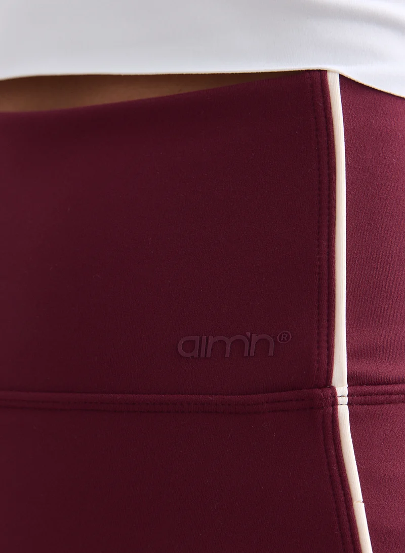 Merlot Sense Contrast Skort