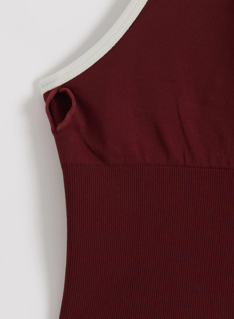 Merlot Shape Seamless Cross Back Bralette