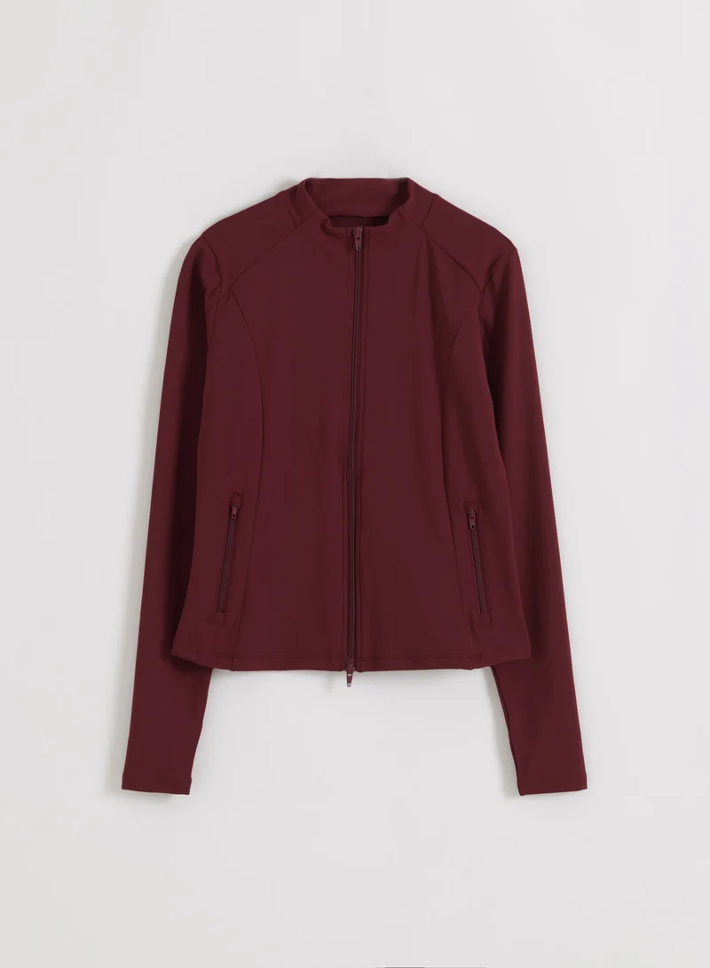 Merlot Sense Zip Jacket