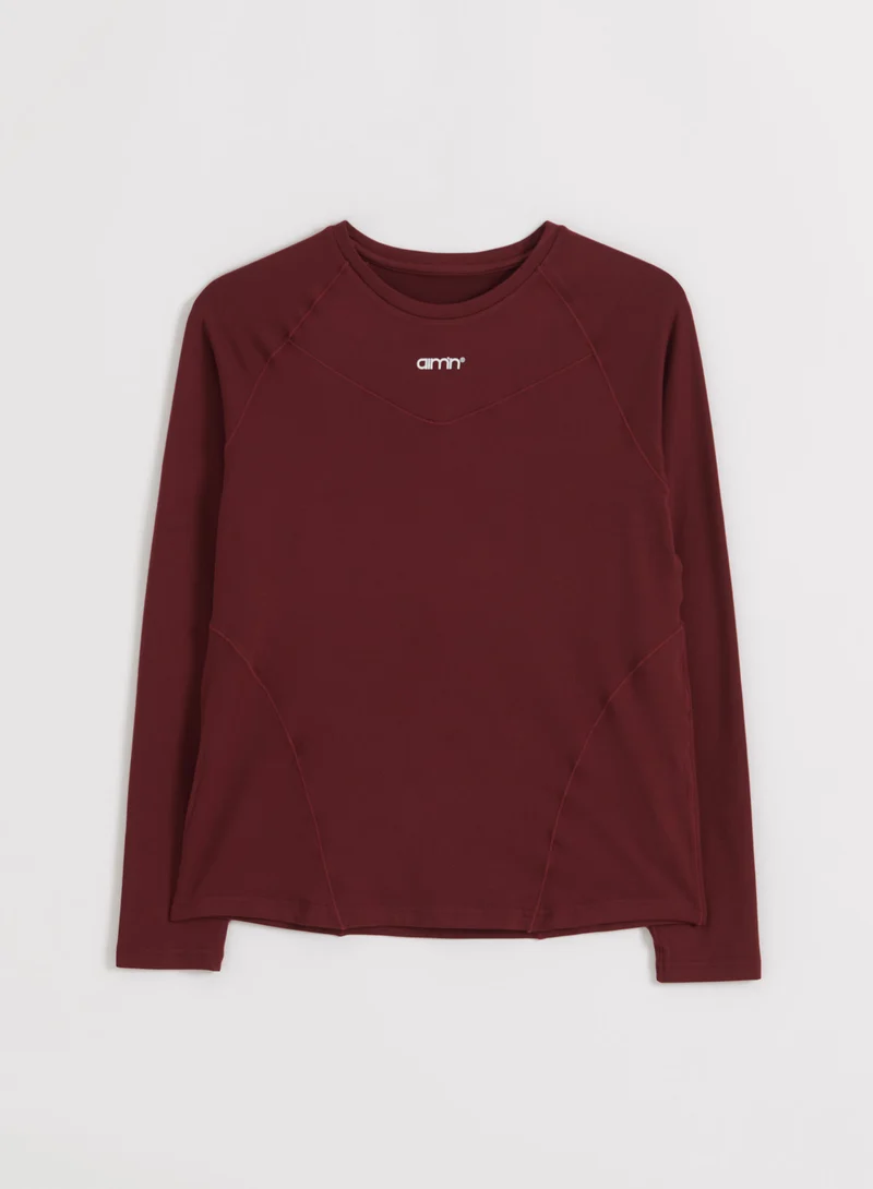 Merlot Soft Basic Long Sleeve