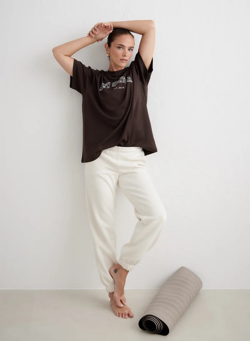 Chocolate Varsity Boyfriend T-shirt